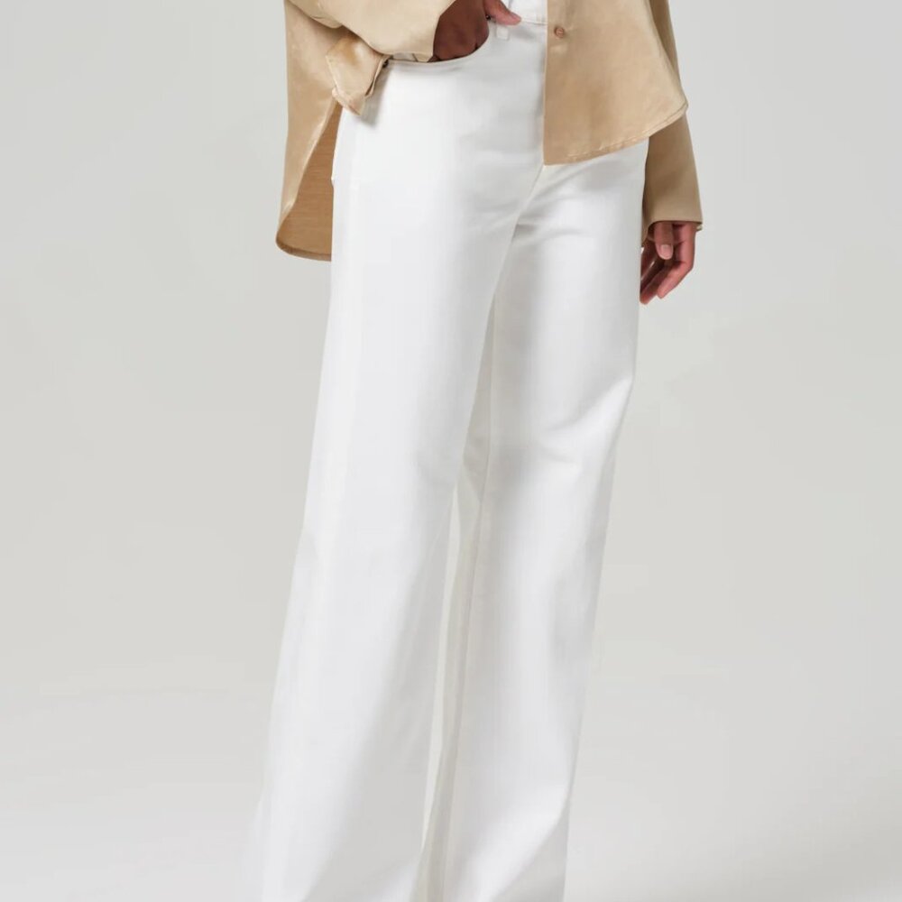 Citizens of Humanity- Annina High Rise Wide Leg 33" -Soft White